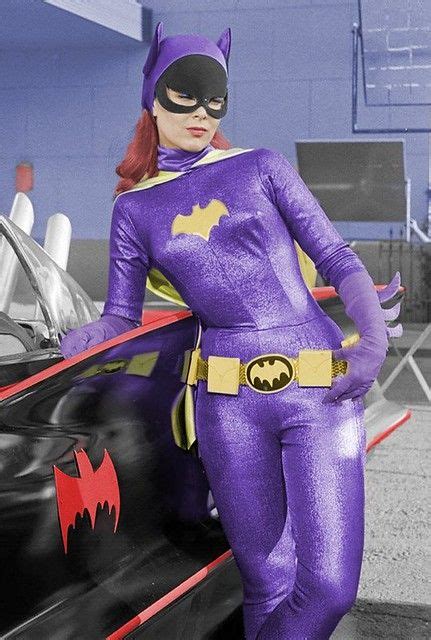 COLORIZED | Batgirl pictures, Batman tv show, Yvonne craig