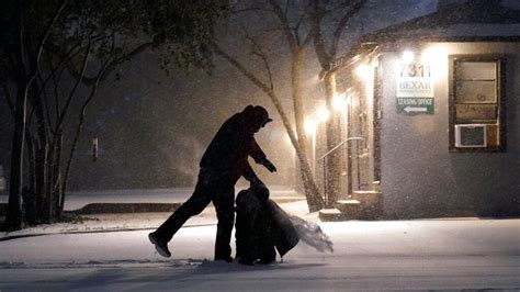 Disaster declared in Texas as rare winter storm causes widespread power cuts, cancelled flights ...