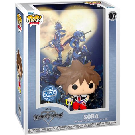 Kingdom Hearts - Sora 20th Anniversary Pop! Game Covers Vinyl Figure by Funko | Popcultcha