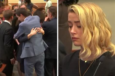 Johnny Depp’s Lawyer Camille Vasquez In Tears As She Hugs Colleagues ...