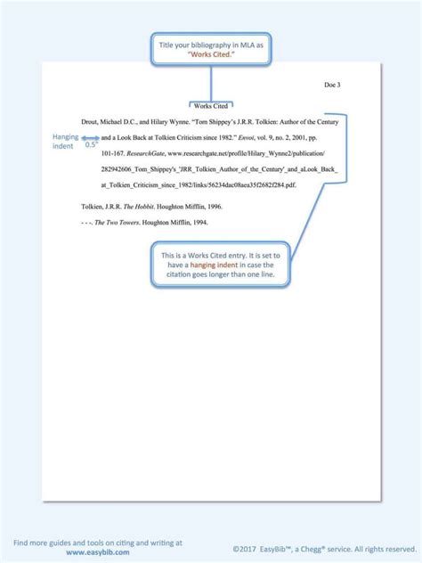 What Are Some Examples Of Mla Format - Printable Templates Free