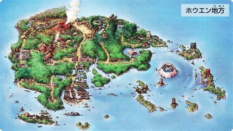 Pokeli – Pokémon Ruby and Pokémon Sapphire: - Hoenn Map...