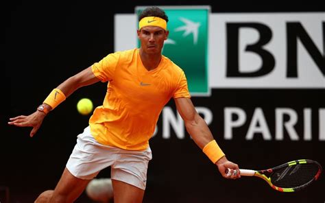 Nadal marches on at Italian Open