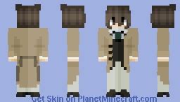 Osamu Dazai BSD Minecraft Skin