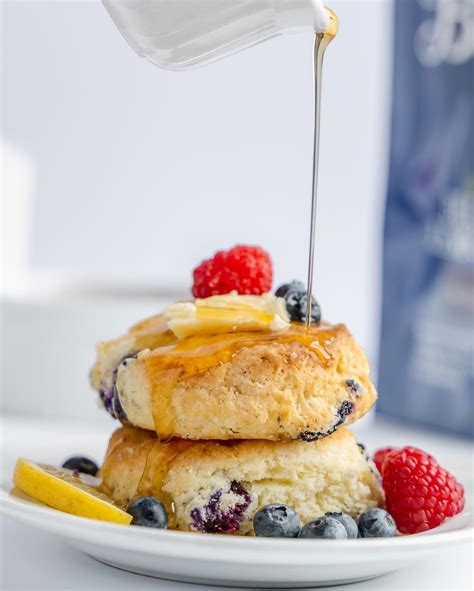 Blueberry Lemon Cream Biscuits – Mama's Biscuits