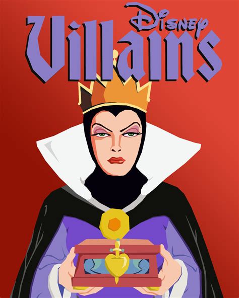 Disney Vector Villains: Evil Queen by tjjwelch on DeviantArt