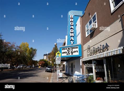 the Broadway theatre saskatoon Saskatchewan Canada Stock Photo - Alamy