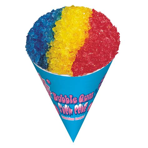 Bubble Gum Snow Cone - Ice Cream Distributors of Florida