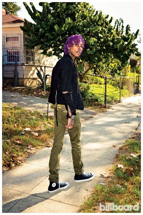 Wiz Khalifa Shows Off Purple Dreads + Fall Street Style for Billboard Photo Shoot – The Fashionisto