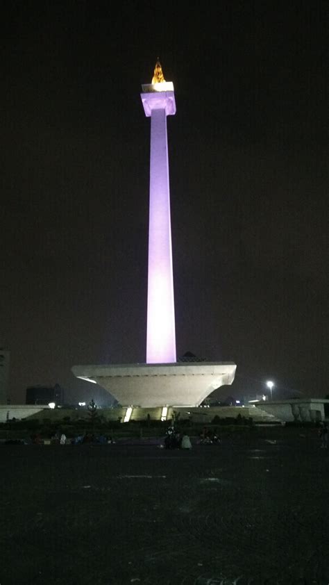 Ketika Lampu di Monas Semakin Cantik Kala Malam Hari, Apa Rahasianya?