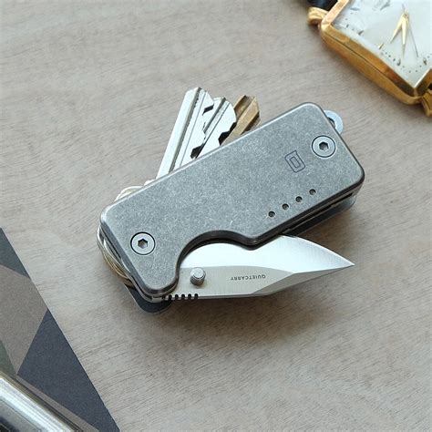 The Shorty G2 Key Organizer (SW) - Titanium - Quiet Carry