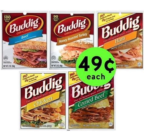 Get Lunch Ready with 49¢ Buddig Original Lunch Meat Publix! ~ Right Now!