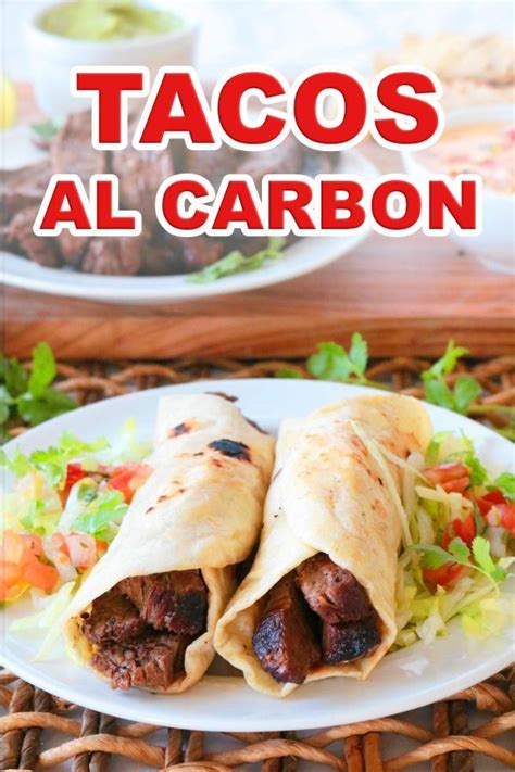 Tacos al Carbon | Recipe | Tacos al carbon, Steak tacos, Recipes