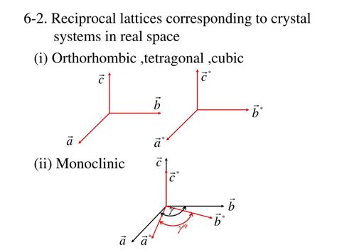 PPT - VI. Reciprocal lattice PowerPoint Presentation, free download - ID:2597292