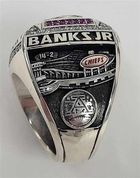 Lot Detail - Kansas City Chiefs 2020 AFC Champions Ring w/ Box Staffer