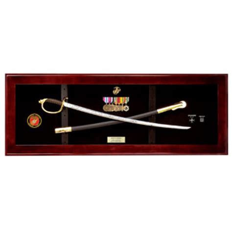 USMC NCO Sword Display Case, Sword Display Frame - Walmart.com - Walmart.com