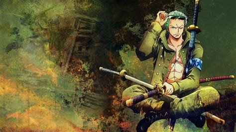 One Piece Zoro Hd Wallpaper 1920x1080