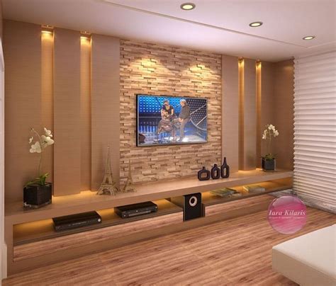 53 Adorable Tv Wall Decor Ideas | Tv wall design, Tv wall decor, Living room tv wall