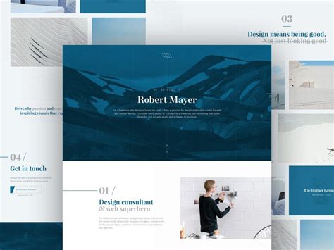 Minimalist Portfolio Template | Free PSDs & Sketch App Resources for ...