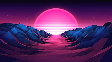 HD 4k Retro Sunset Wallpapers - Wallpaper Cave