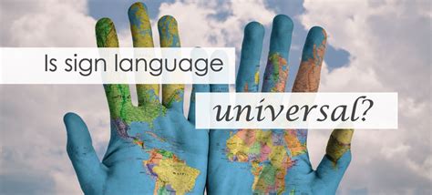 International Sign Language: Is there One Sign Language for All?