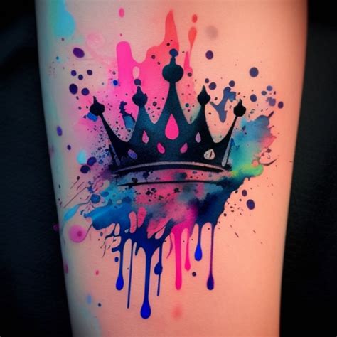 57 Princess Crown Tattoo Ideas - TattooClue.com