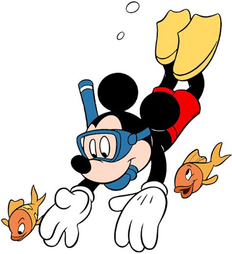 Disney Scuba Diving & Snorkeling Clip Art Images | Disney Clip Art Galore