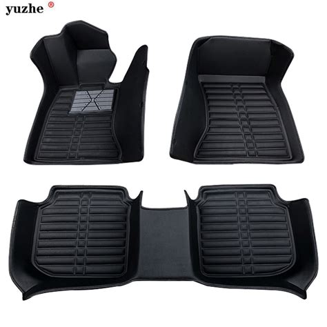 Yuzhe Custom car floor mats for Volkswagen vw Golf Polo Tiguan Beetle Bora Magotan leather 3d ...