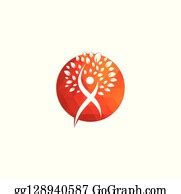 900+ Royalty Free Tree People Logo Healthy People Logo Design Vectors ...