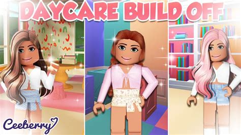 Bloxburg | Daycare Build Off Challenge with Amberry and Phoeberry ...