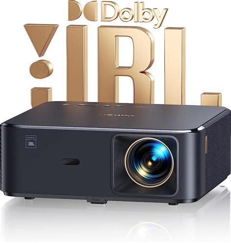 Projector 4K with Android TV, YABER K2s 800 ANSI WiFi 6 Bluetooth ...