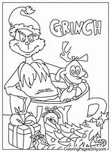 Carrey Grinch Sketch Coloring Page sketch template