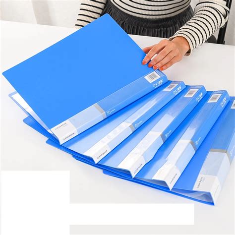 PP Office Stationery A4 A5 Paper Document File Folder - Paper Documents File Folder and PP File ...