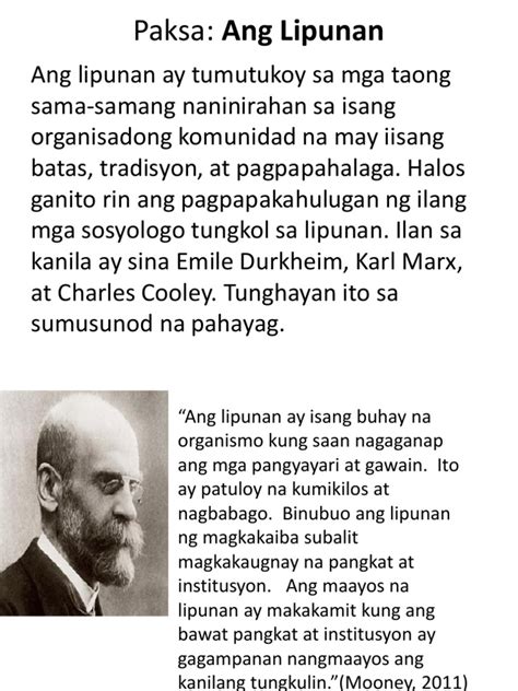 Ang Lipunan at Kultura | PDF