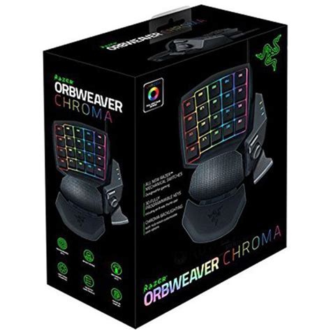 Razer Orbweaver Chroma Elite RGB Mechanical Gaming Keypad | RZ07 ...