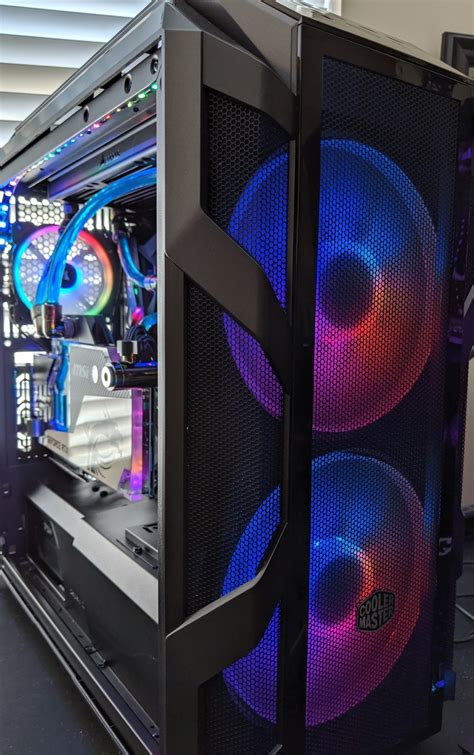 Cooler Master H500M Water cooling Loop Build, Ryzen 3800x » builds.gg