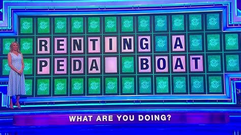 Wheel of Fortune blooper “Renting a Pedal Boat.” - YouTube