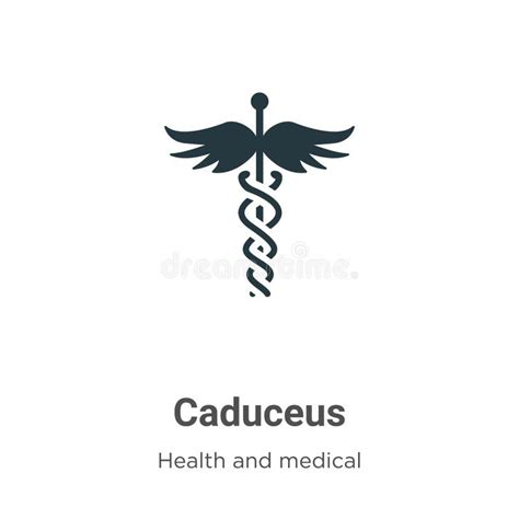 Caduceus Vector Illustration.Medical Symbol Illustration. Stock Vector - Illustration of white ...