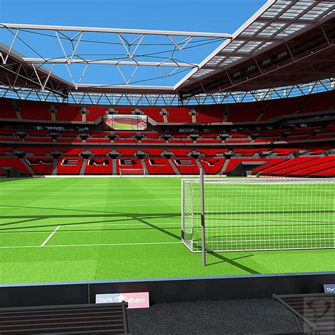 wembley stadium 3d model