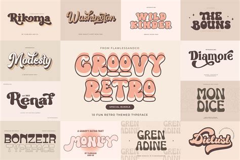 Groovy Retro Special Bundle – MasterBundles