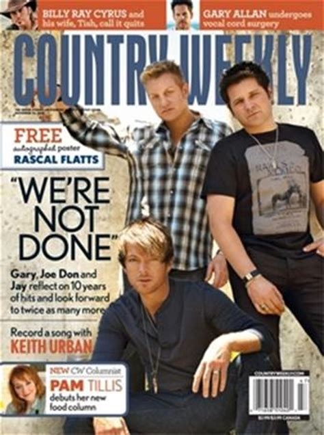 Rascal Flatts’ Country Weekly Cover : Rascal Flatts