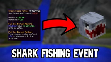 NEW Shark Fishing Festival EVENT | Hypixel Skyblock - YouTube