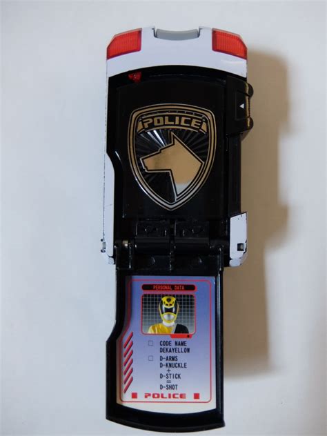 Power Rangers SPD Dekaranger SP Licence Morpher Rare! | eBay