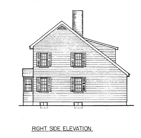 Free Saltbox House Plans | Saltbox House Floor Plans