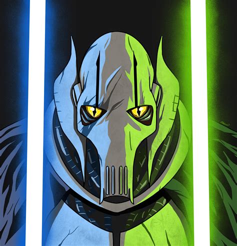 Some General Grievous fan art by me! : r/StarWars