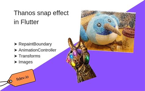 Thanos Snap Effect in Flutter - Fidev