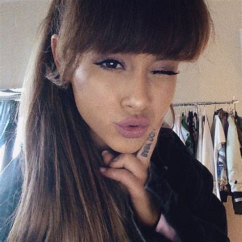 Ariana Grande Hides Her Bangs in Her Ponytail | Teen Vogue