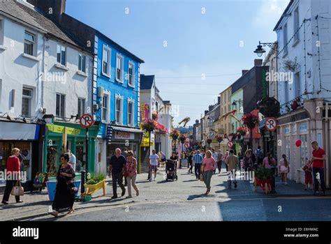 Shops on Michael Street in the city centre, Waterford City, County Stock Photo: 74147876 - Alamy