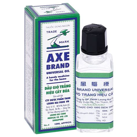 Dầu gió trắng hiệu Cây Búa Axe Brand, Giảm các triệu chứng cảm lạnh