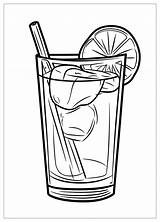 Drink Coloring Pages  Color Your Way To Beverage Bliss CrayonAZCom sketch template